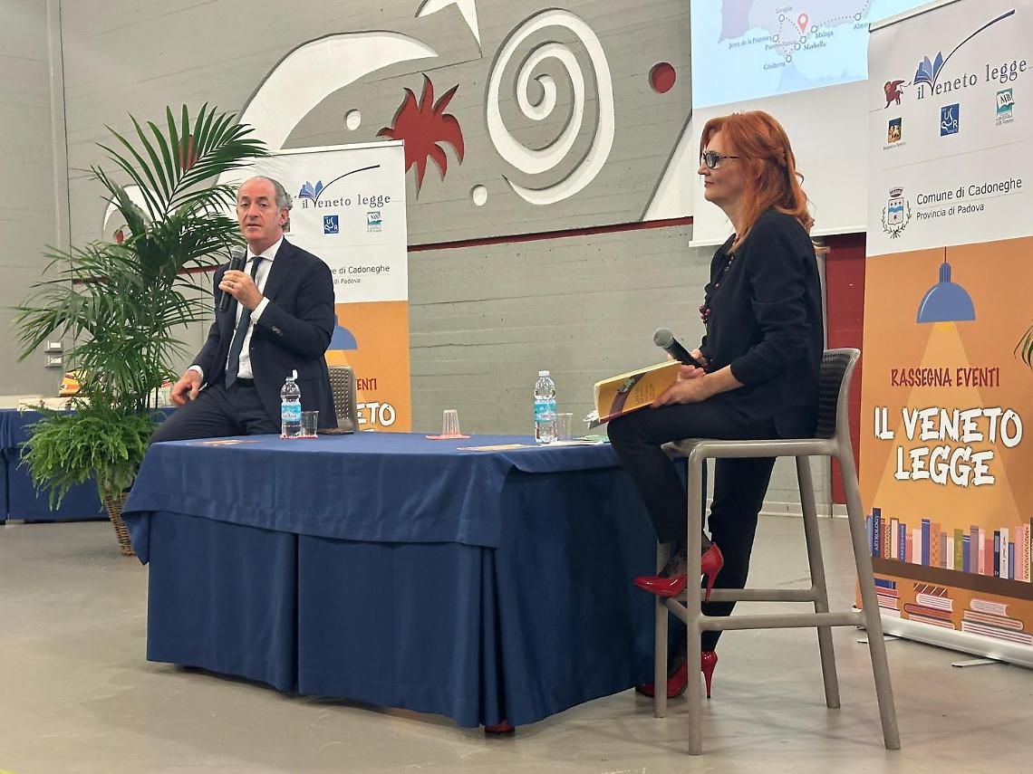 Il governatore Zaia ospite a Il Veneto legge