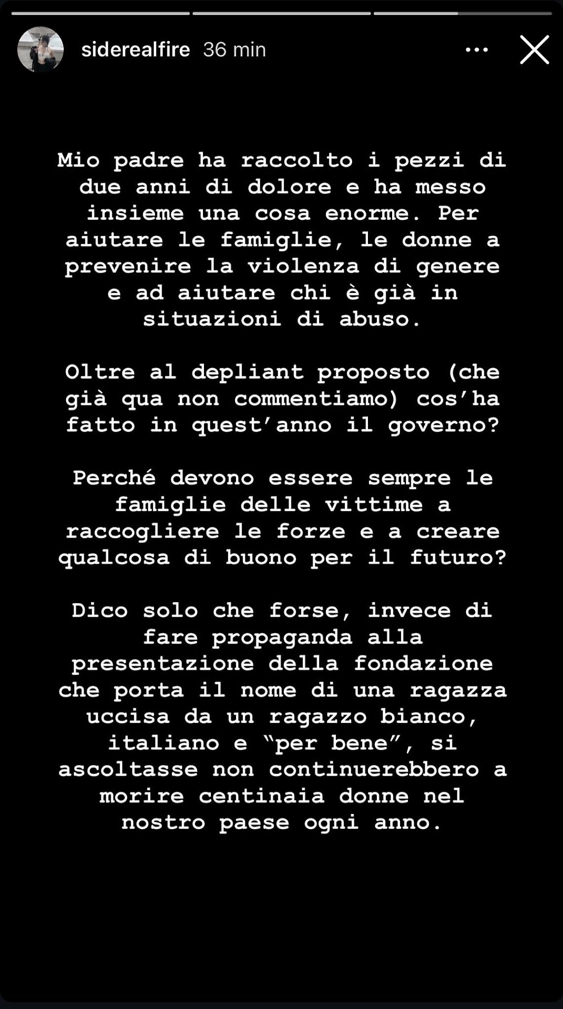 Elena Cecchettin Instagram