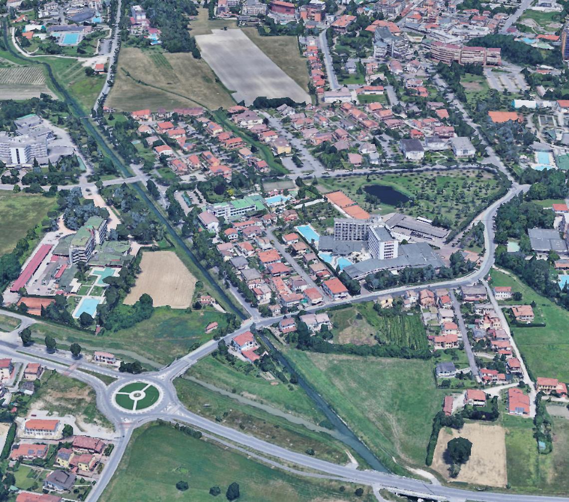 L'area interessata dall'intervento