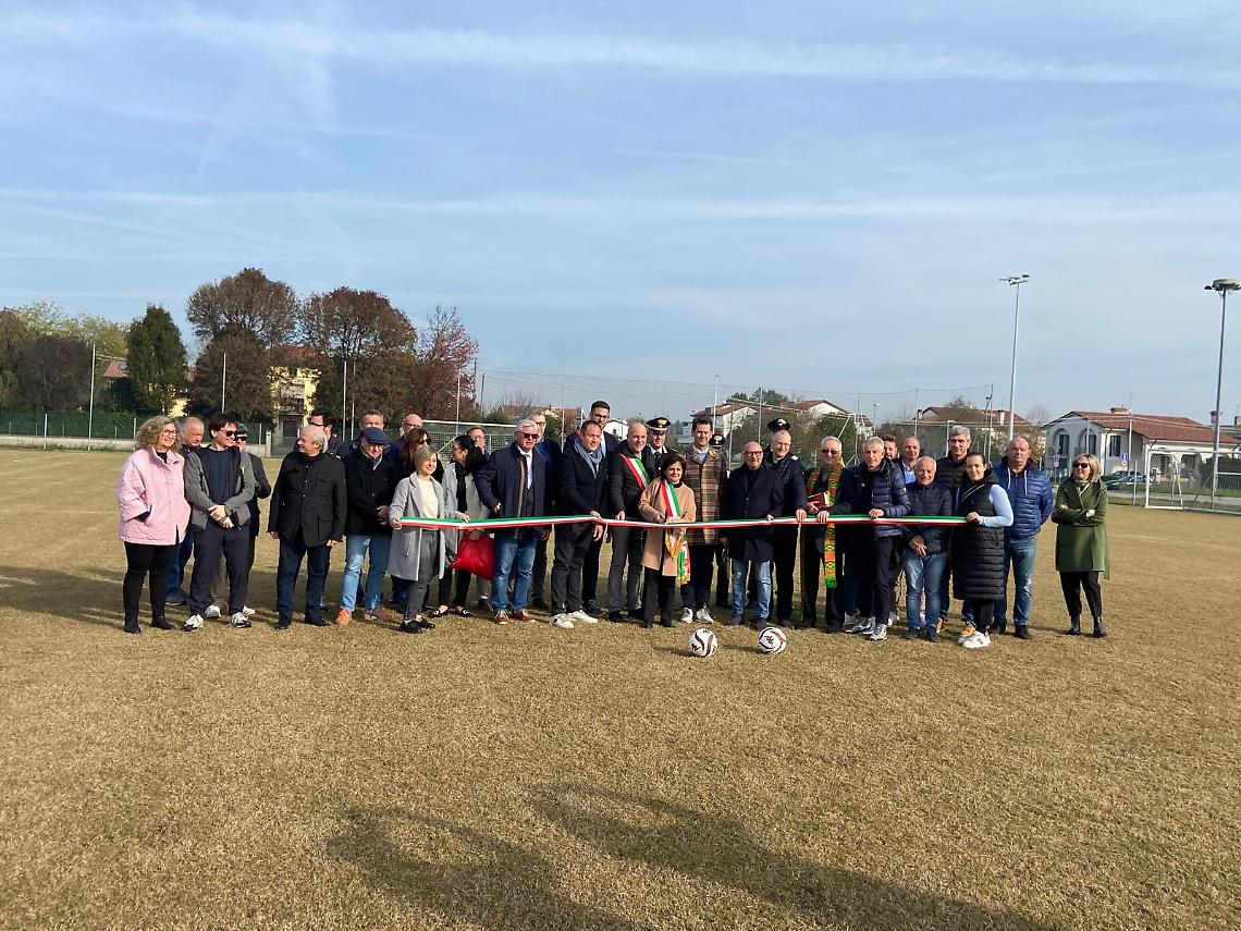 Inaugurazione campo da calcio