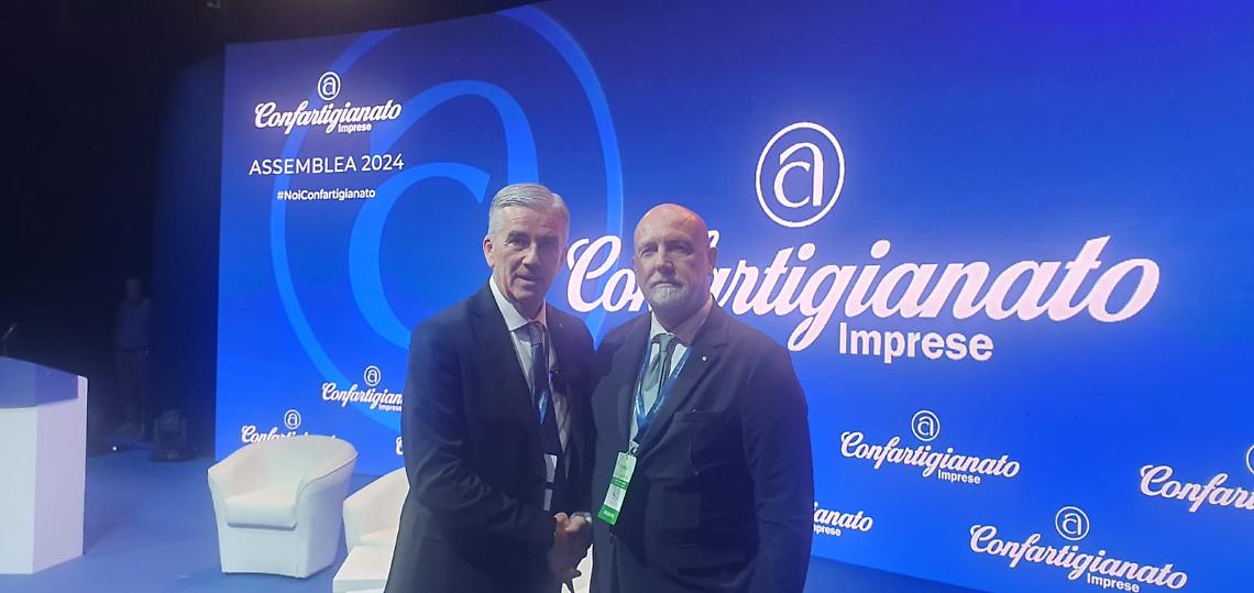 Gianluca Cavion (dx) con Marco Granelli (sx)