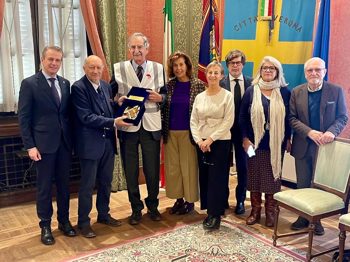 Premio ‘La Bella Verona’ 2024: l’Associazione Angeli del Bello premiata per la cura della città