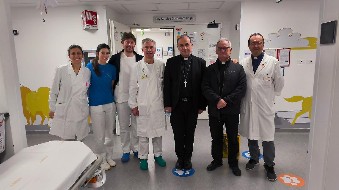 da sinistra Vitale, Taylor, Castagna, Cesaro, Pompili, Bertoldi e Valli