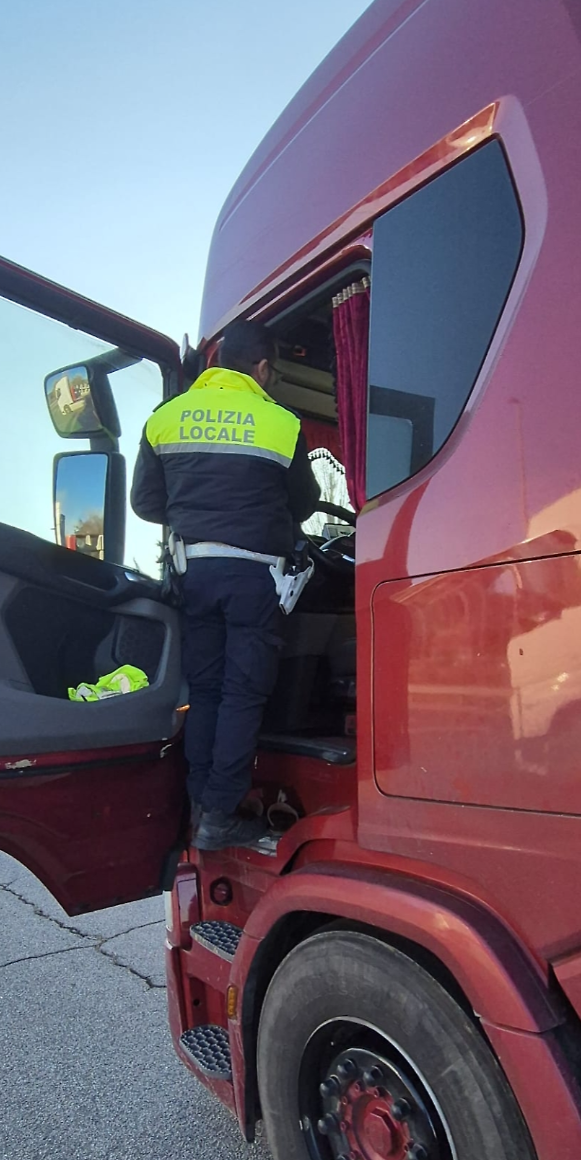 controllo velocità polizia a verona