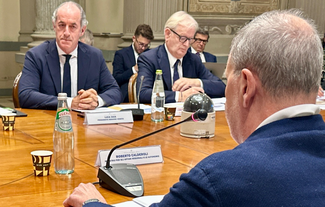 Zaia commenta il referendum: "Sull’autonomia differenziata noi andiamo avanti"