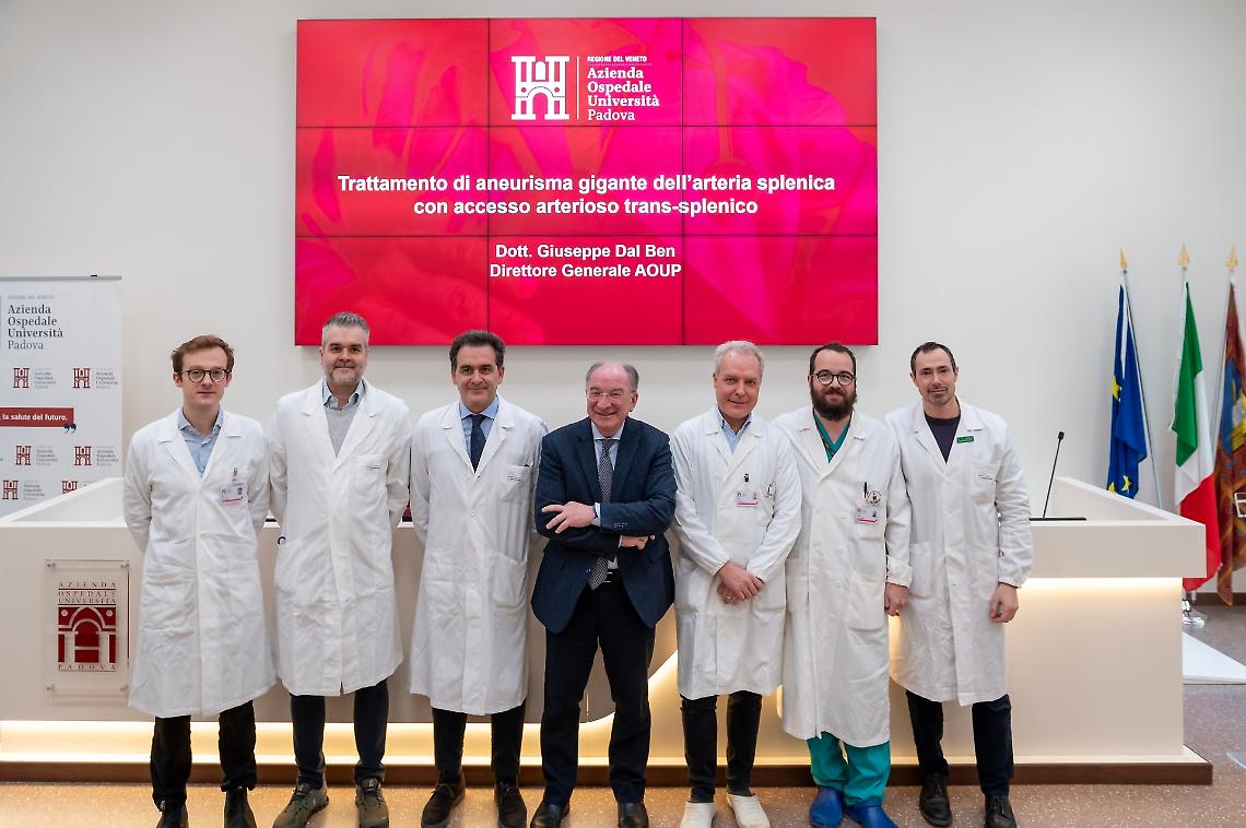 Intervento pionieristico: trattato con successo un aneurisma da record con approccio innovativo