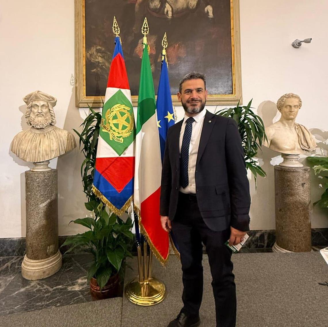 Il presidente della provincia Andrea Nardin