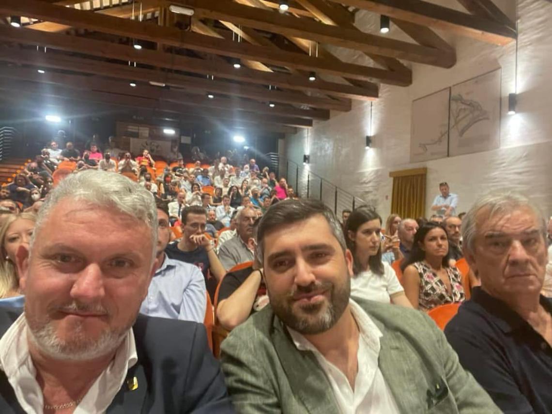 Giulio Centenaro alla riunione della consulta