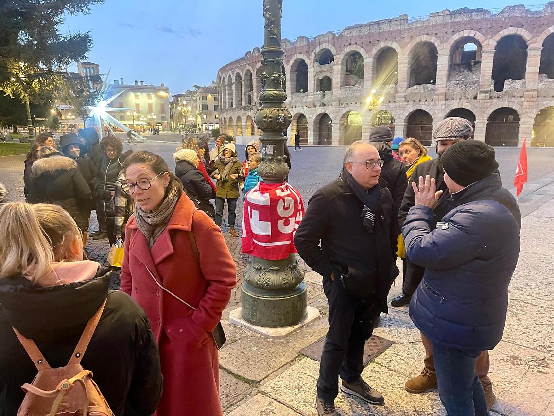 Incontro con i sindacati