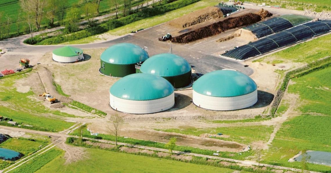 Un esempio di impianto di produzione di biometano