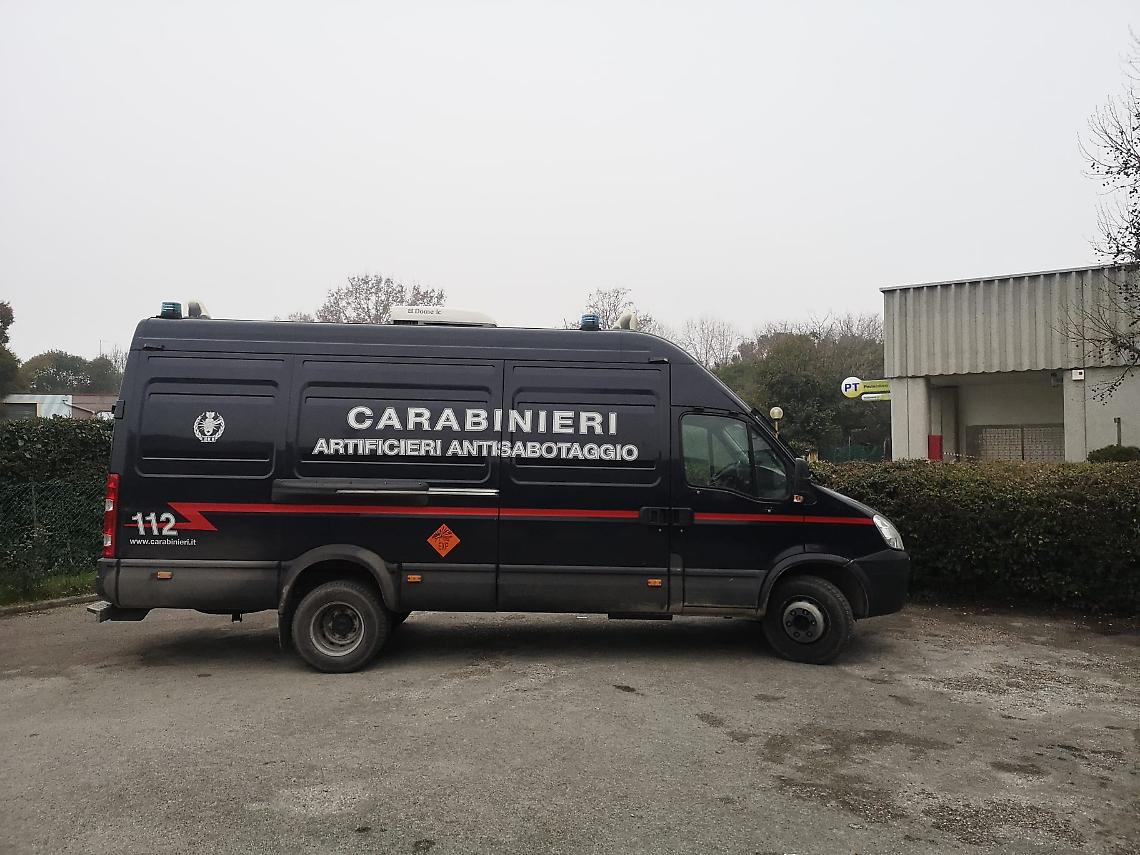 La squadra degli artificieri