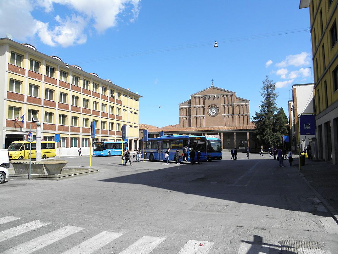 Piazza "Fratelli Cervi" a Rovigo