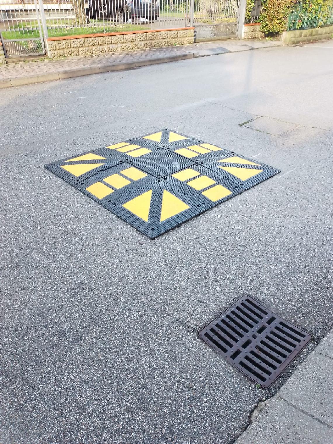Montegrotto Terme: arriva l'innovativo sistema di rallentamento del traffico con i "cuscini berlinesi"