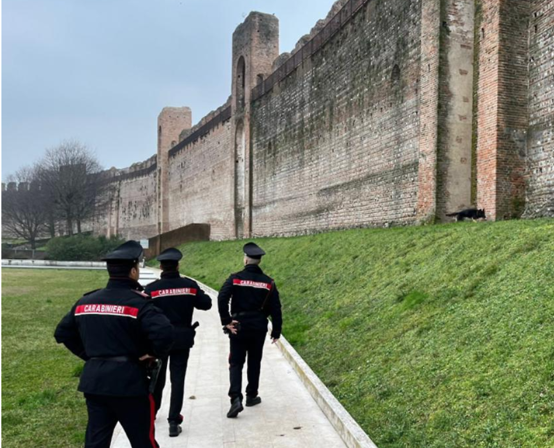 Carabinieri a Cittadella