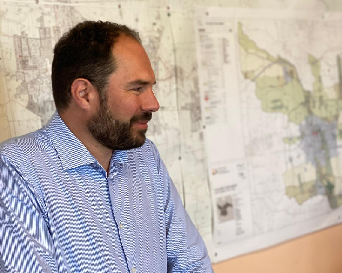 Il sindaco di Mogliano Veneto, Davide Bortolato