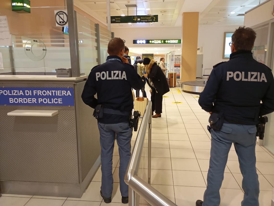 Foto dell'arresto