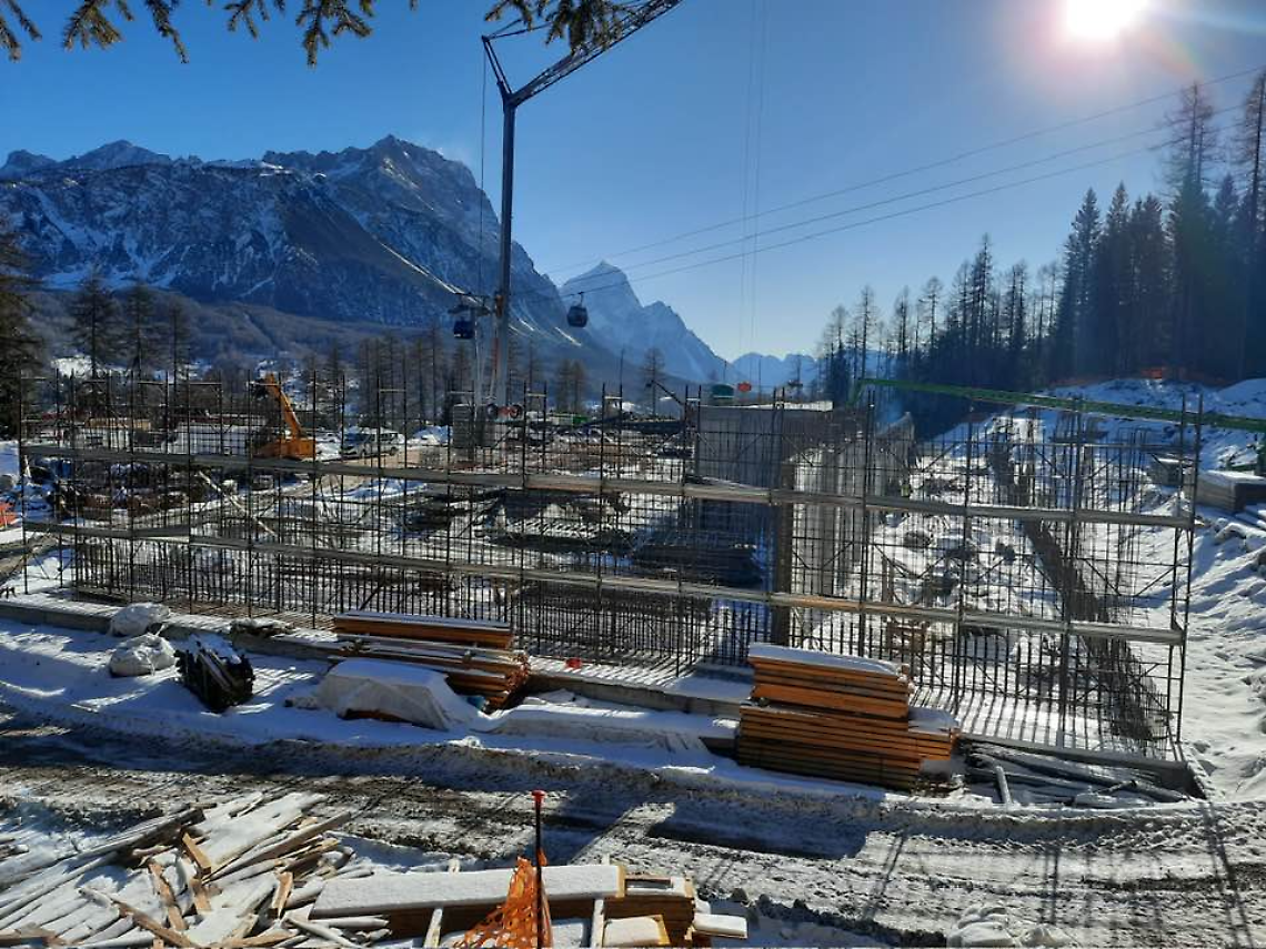 Milano-Cortina 2026: la pista da bob pronta per l'Olimpiade