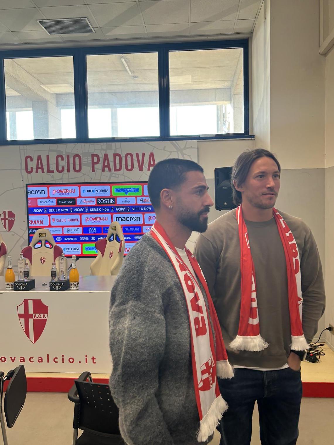 Il Padova accoglie Buonaiuto e Sala: nuove pedine per rafforzare la squadra