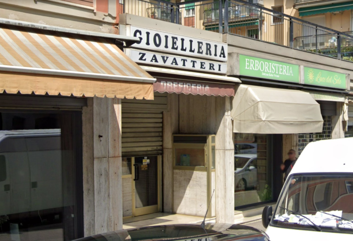 Il luogo della rapina