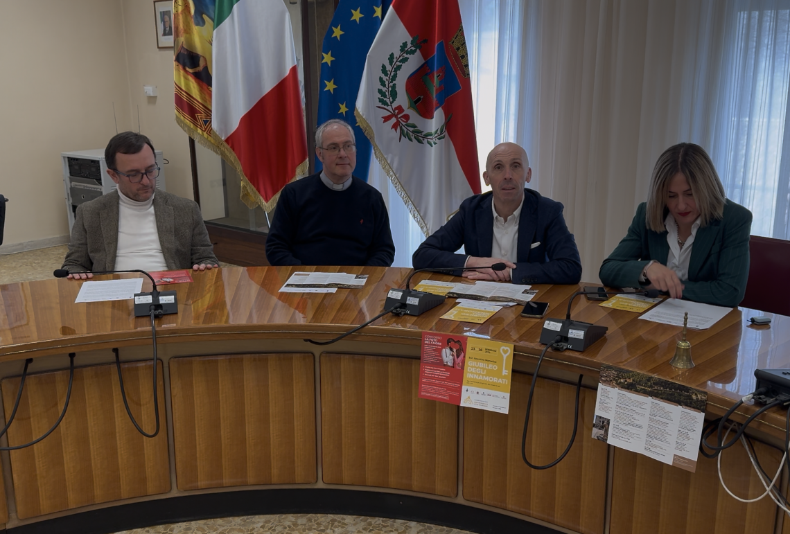 Foto della conferenza per l'annuncio degli eventi