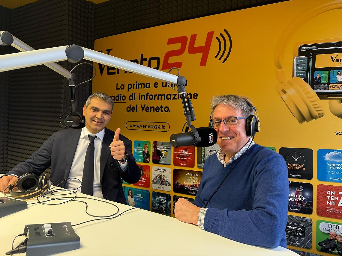 Enoch Soranzo con il giornalista Roberto Guidetti