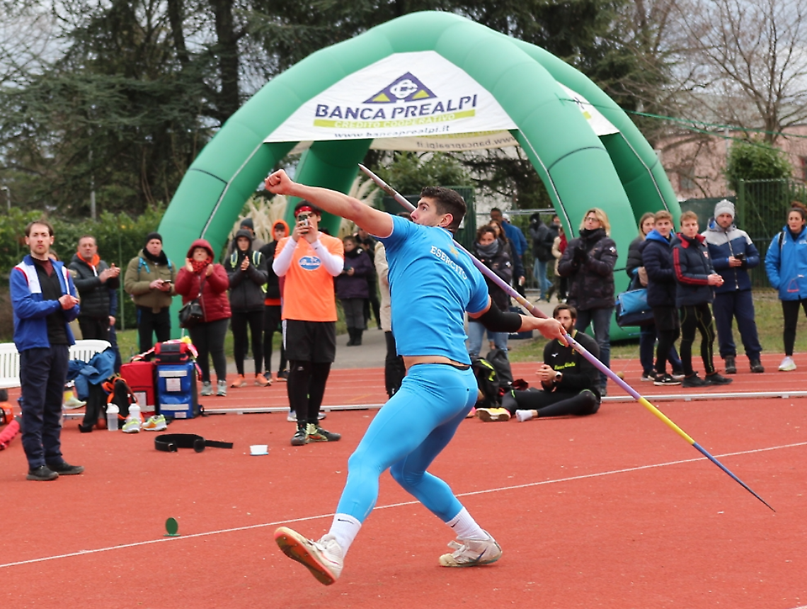 Weekend di sport a Conegliano: 200 atleti in gara nei lanci lunghi
