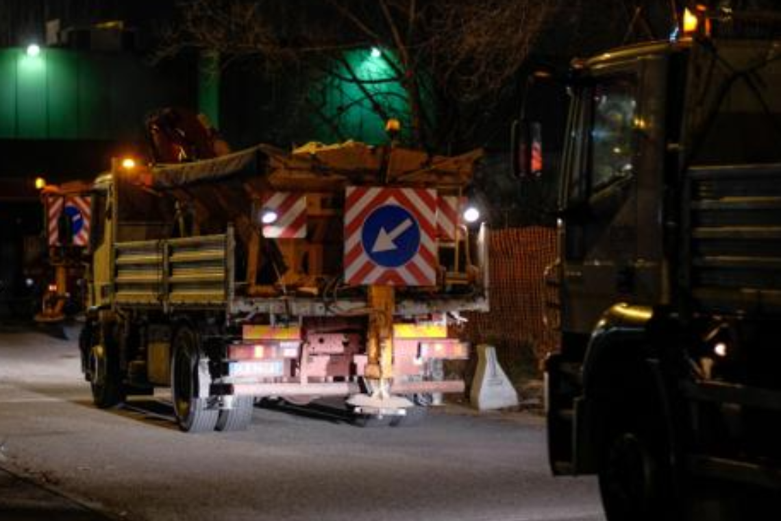 Possibili gelate notturne: dalle ore 22 di domenica 16 febbraio mezzi spargisale in azione