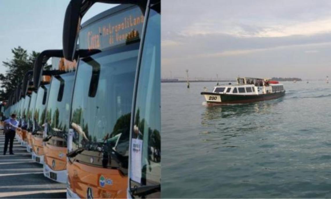 Sciopero nazionale dei trasporti: disagi in vista per bus e vaporetti Actv