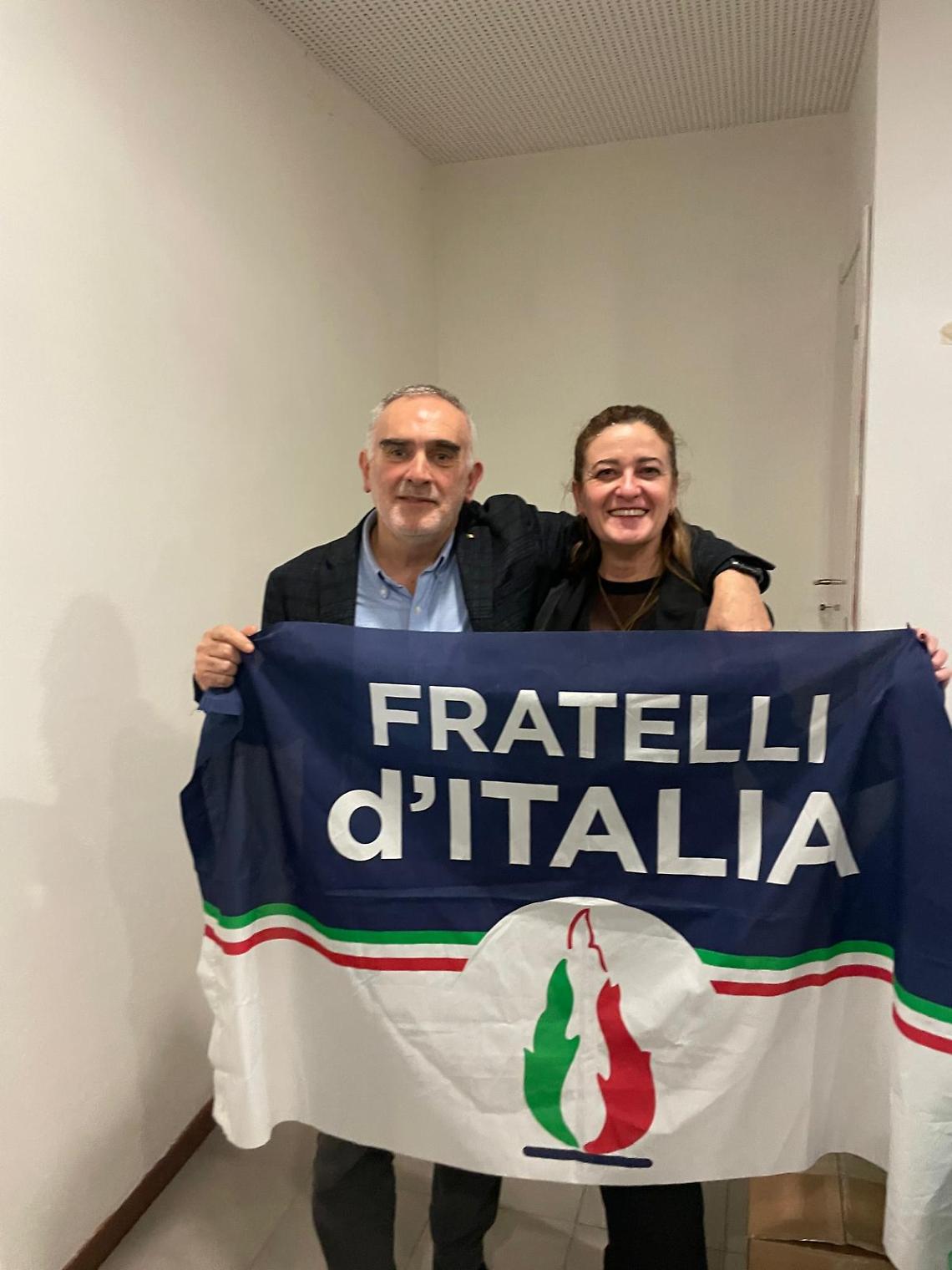PONTELONGO circolo fdi coordinatore francesco battisti e sindaca lisa bregantin