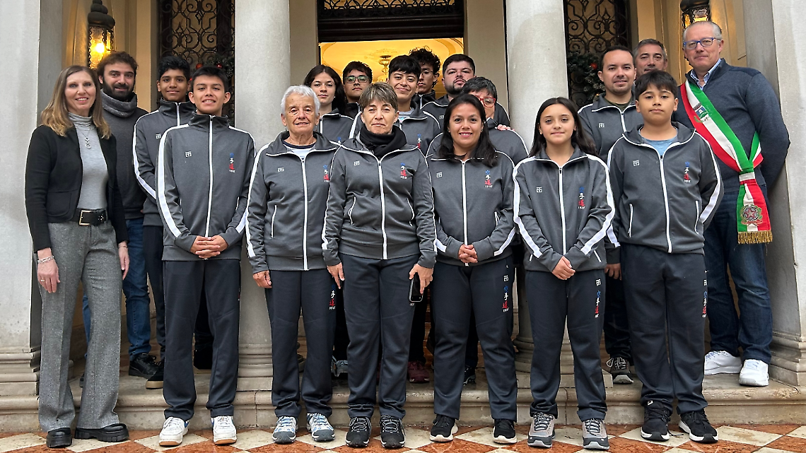 Quinto di Treviso ospita una delegazione cilena di karate per la Hearth Cup