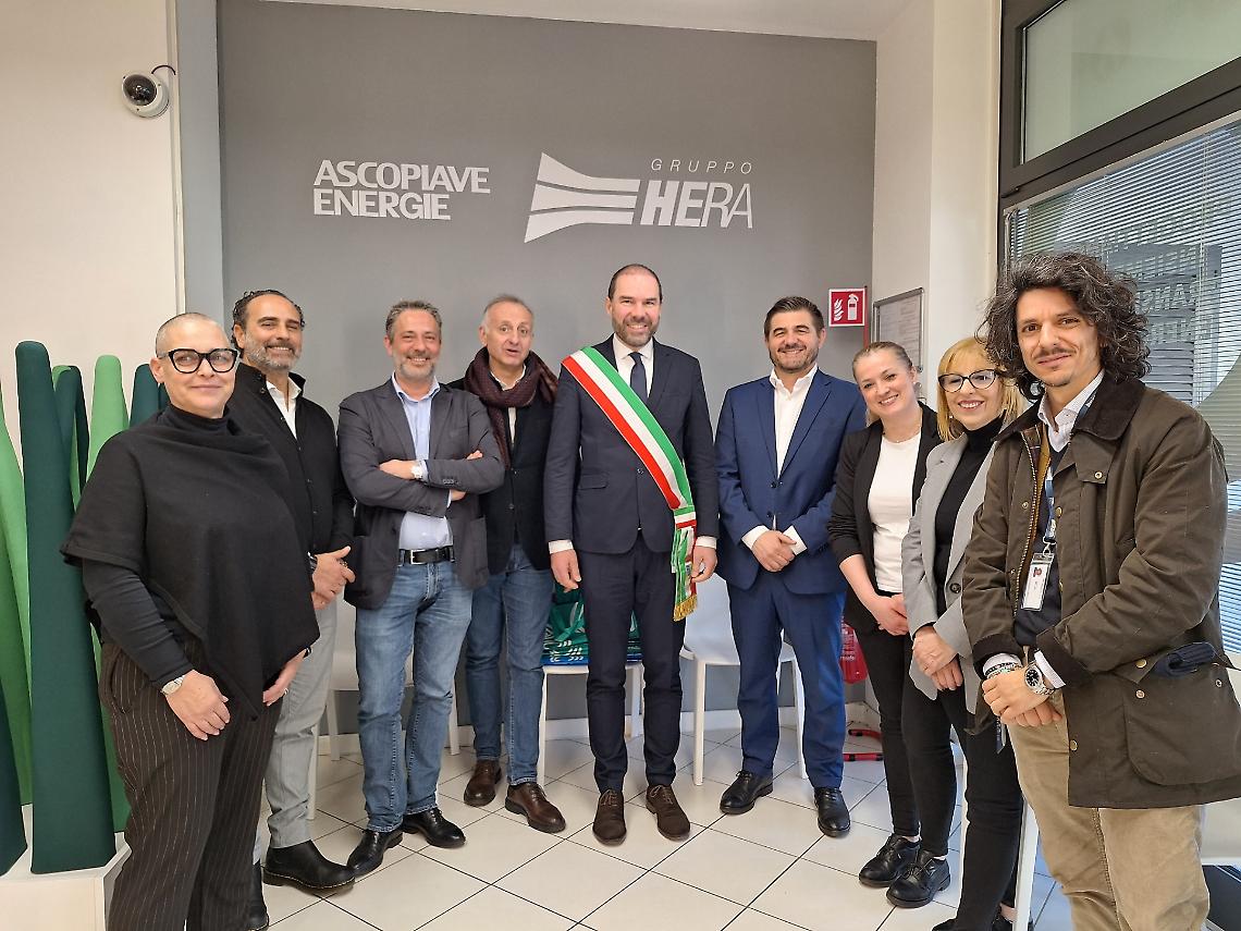 Inaugurata la nuova sede dello sportello Hera a Mogliano Veneto