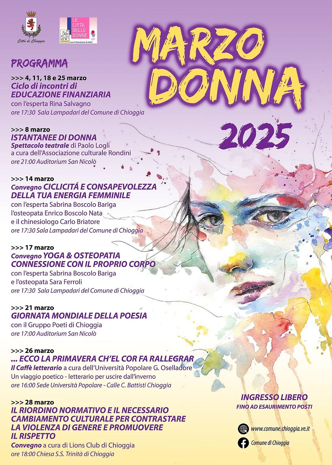 Marzo Donna 2025 a Chioggia