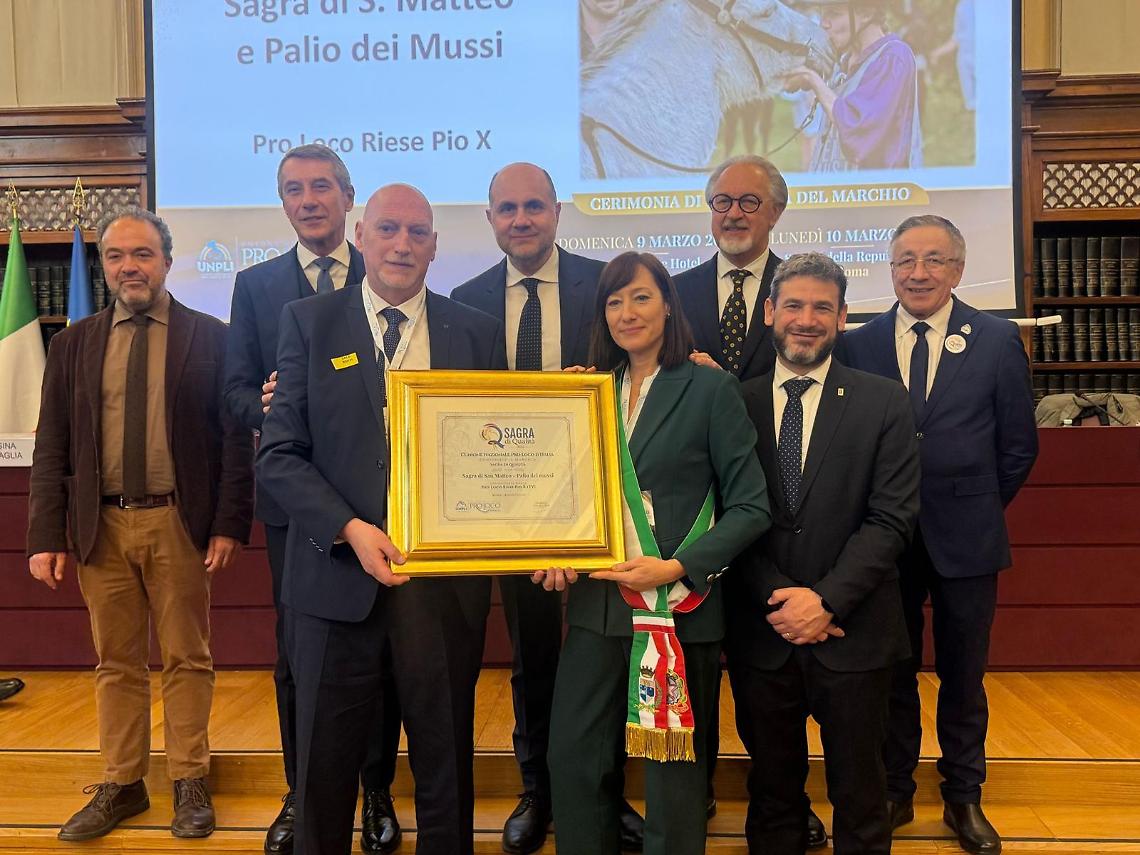 Foto della premiazione