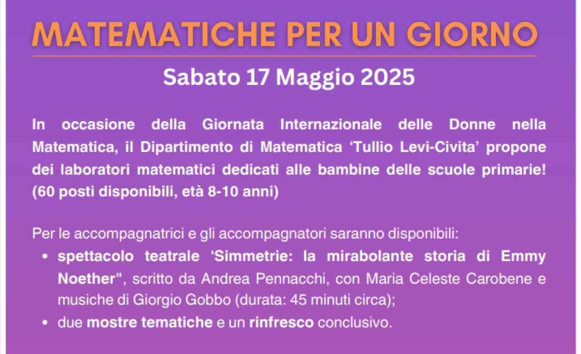 Locandina dell'evento