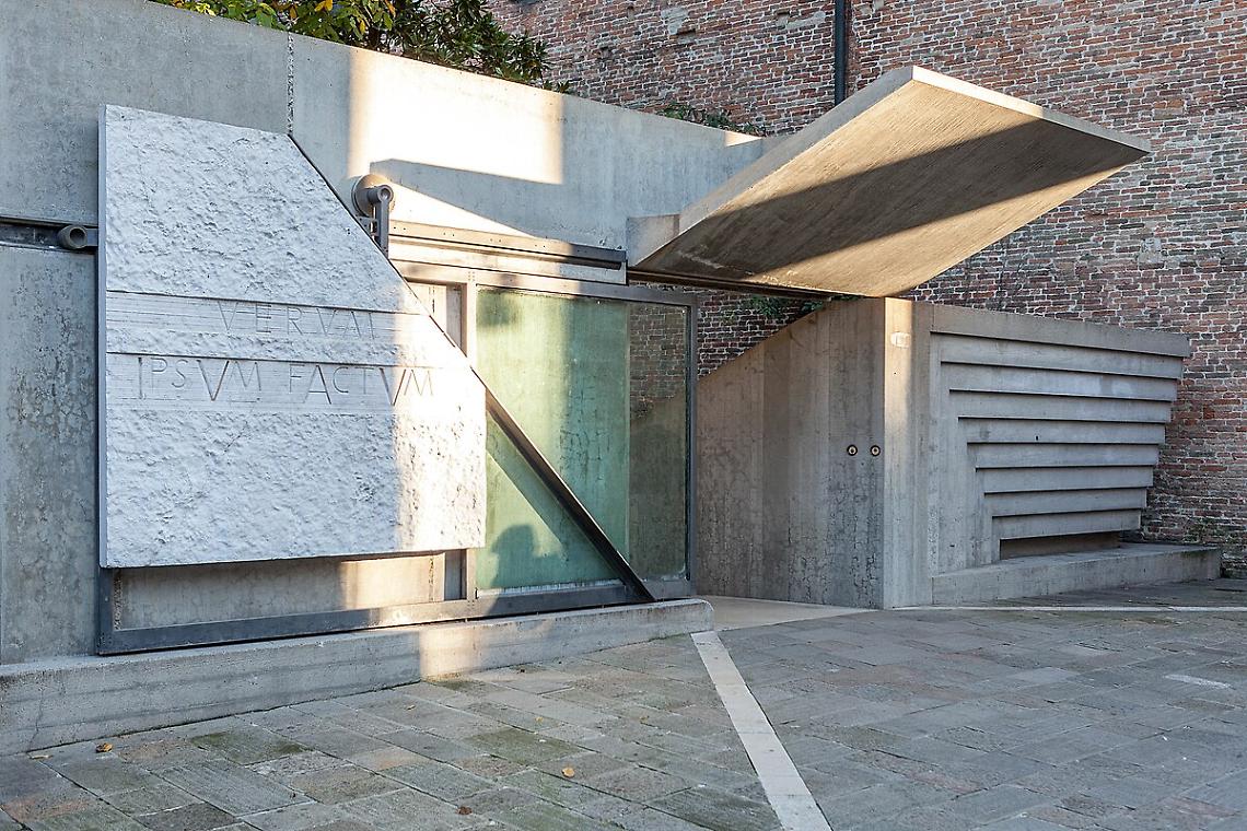 La porta d'ingresso allo IUAV