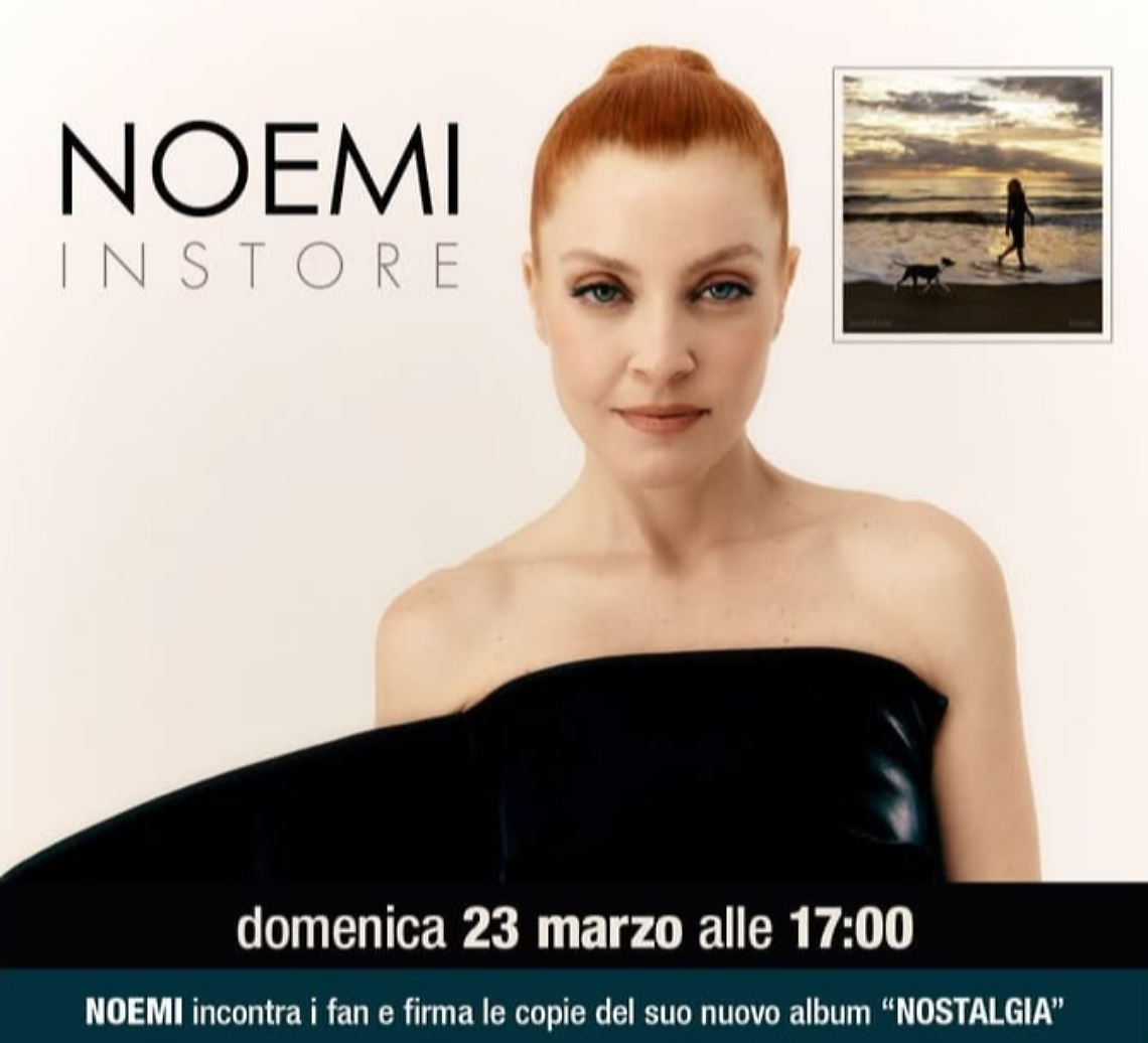Noemi incontra i fan al centro commerciale Ipercity di Albignasego