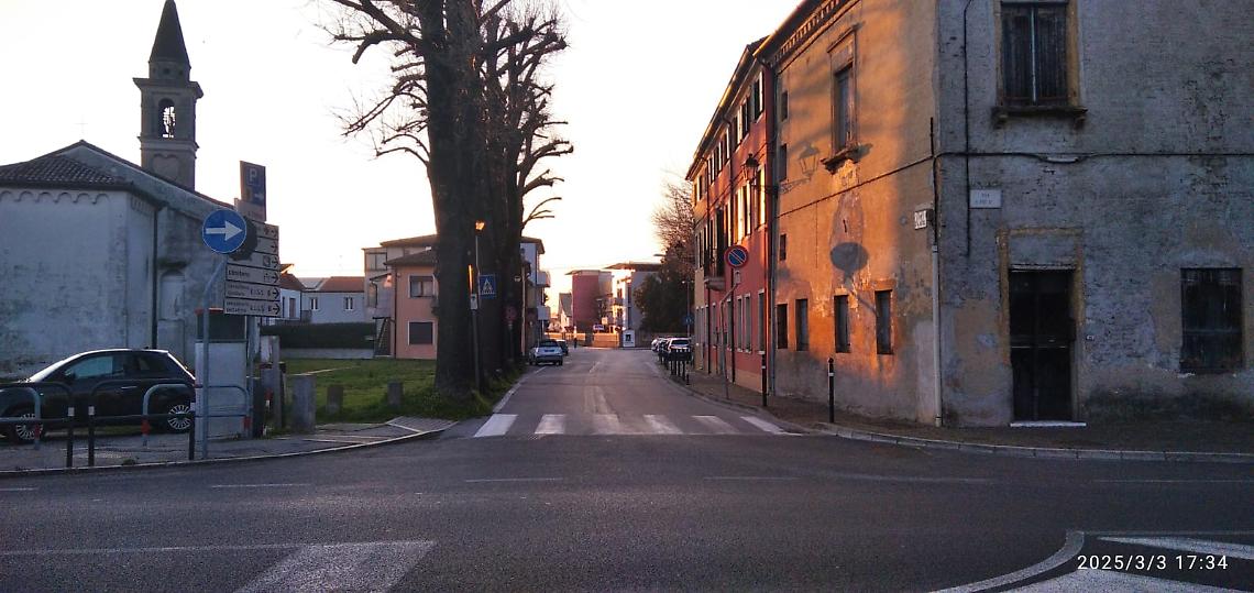 PIOVE DI SACCO modifica viabilità via san rocco