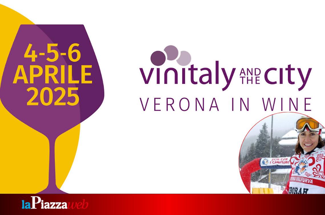 Deborah Compagnoni testimonial di Vinitaly 2025