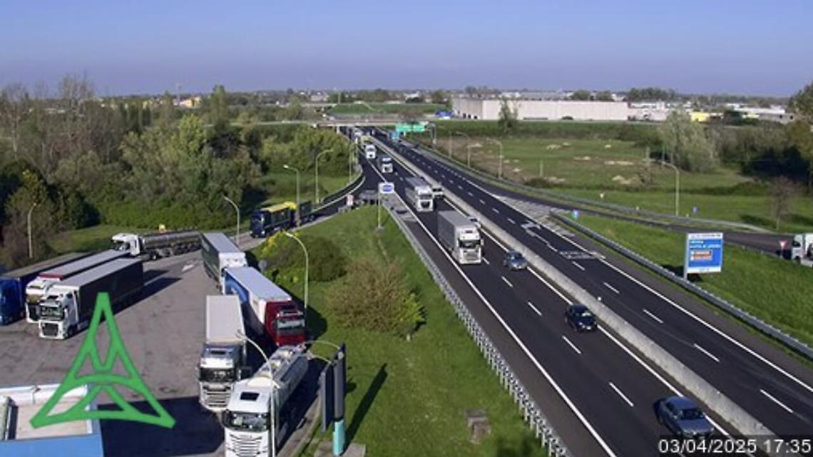Il tratto di strada coinvolto