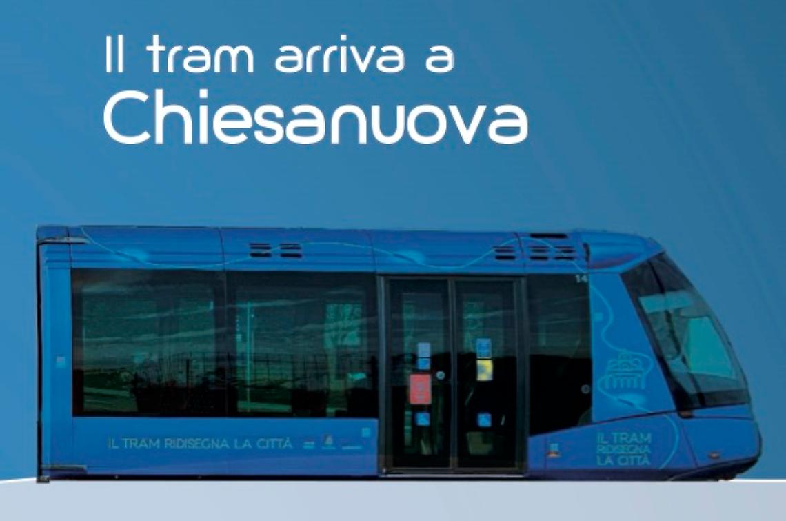 Sir2: al via il cantiere per la piattaforma tranviaria a Chiesanuova