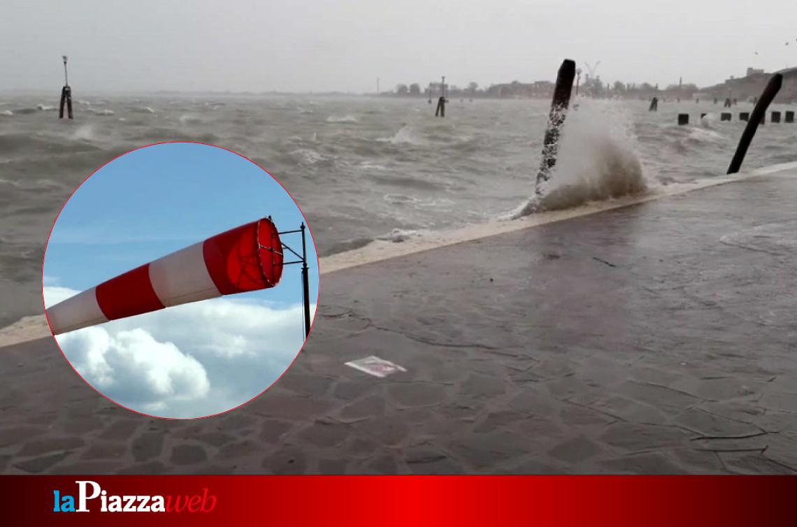 Allerta vento a Venezia