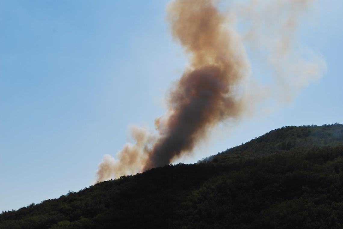 Colli Euganei, scatta l&rsquo;allarme incendi: stato di grave pericolosit&agrave; in tutto il Veneto
