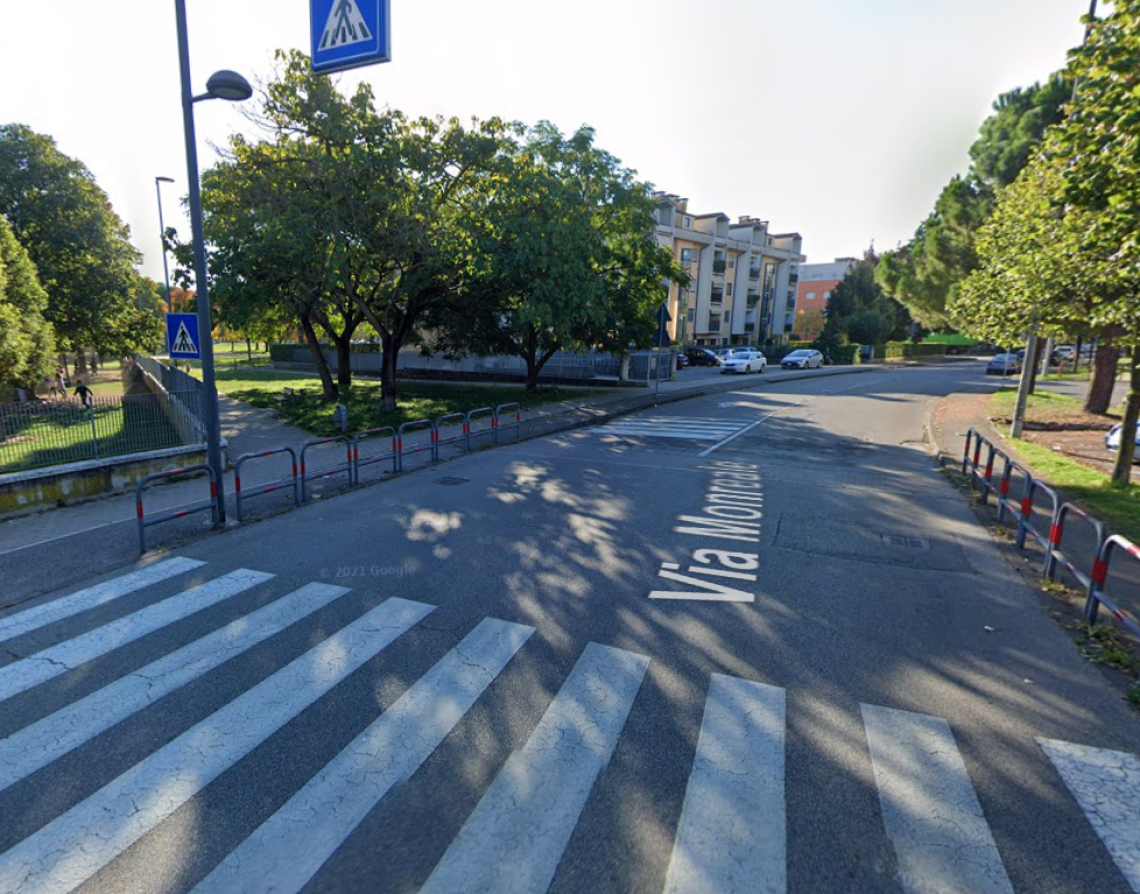 Il luogo dell'incidente