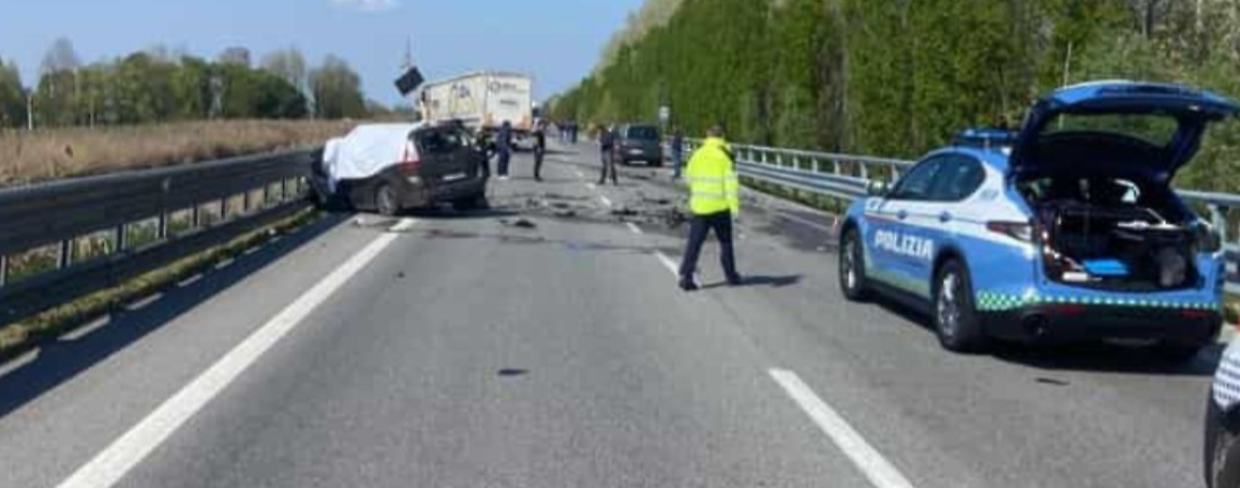 Tragedia sulla Romea: il bilancio delle vittime sale a tre 