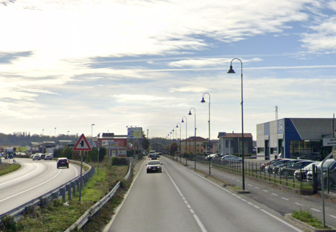 Via Feltrina a Cornuda