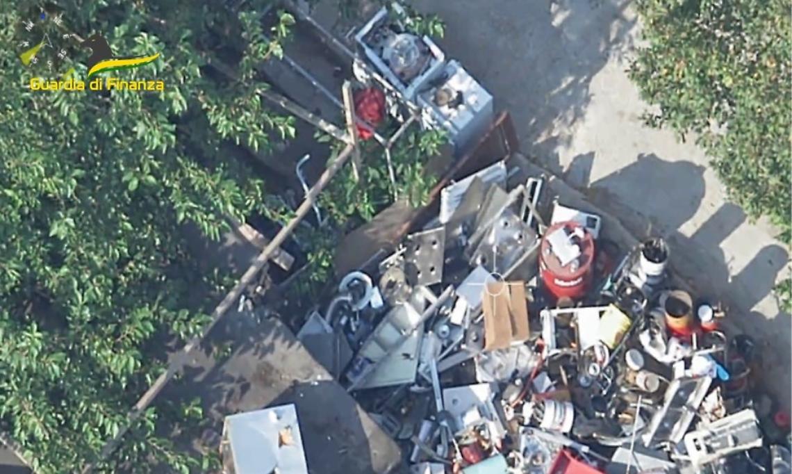 Foto della discarica