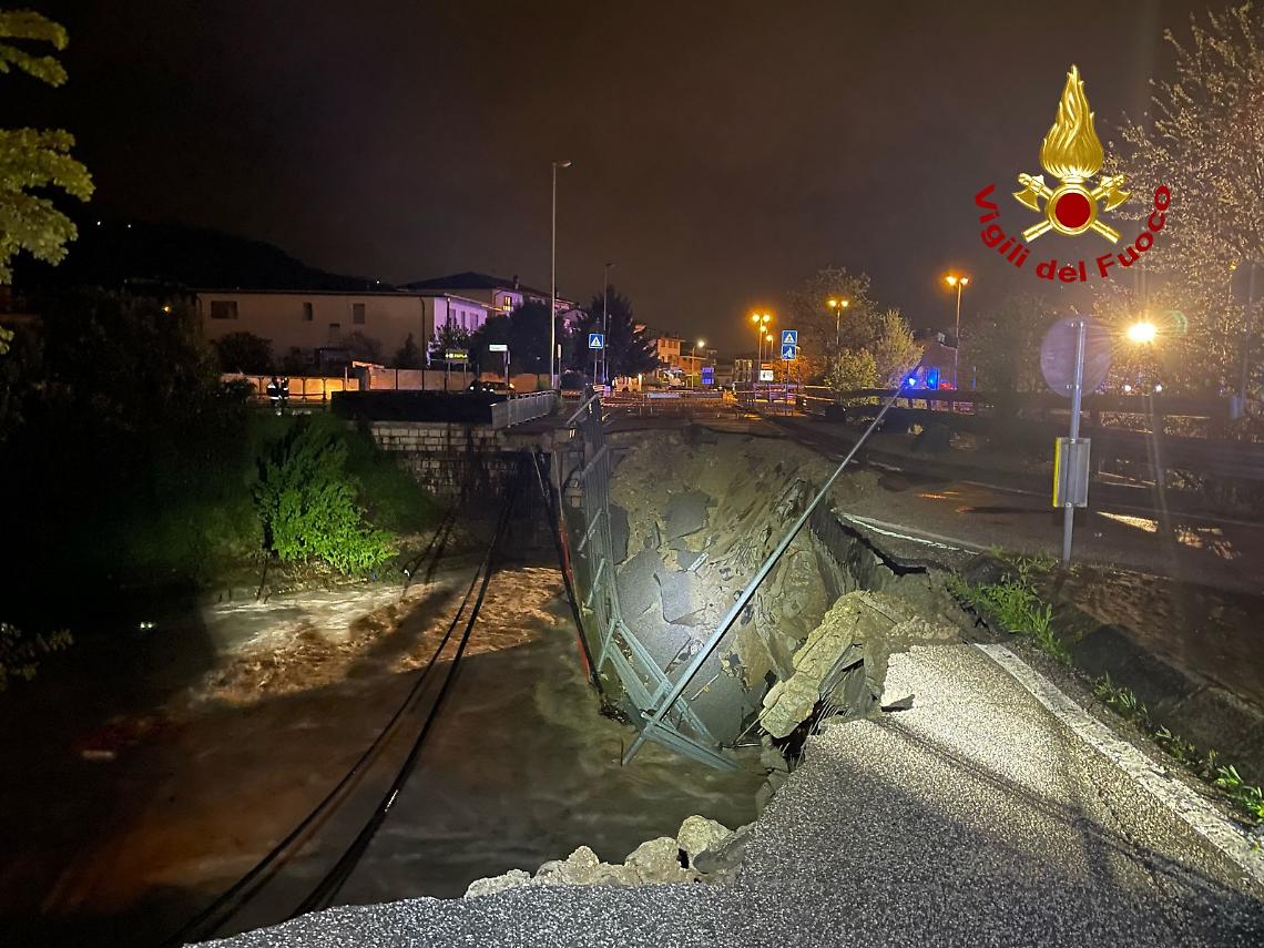 Tragedia a Trissino: ritrovato il corpo di uno dei due dispersi nel bacino di laminazione 