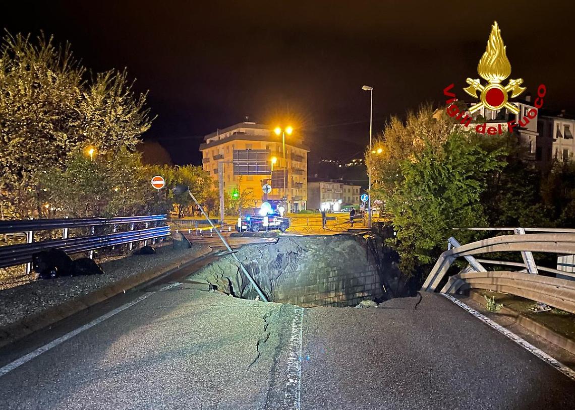 Valdagno, padre e figlio dispersi nel torrente Agno: ricerche senza sosta
