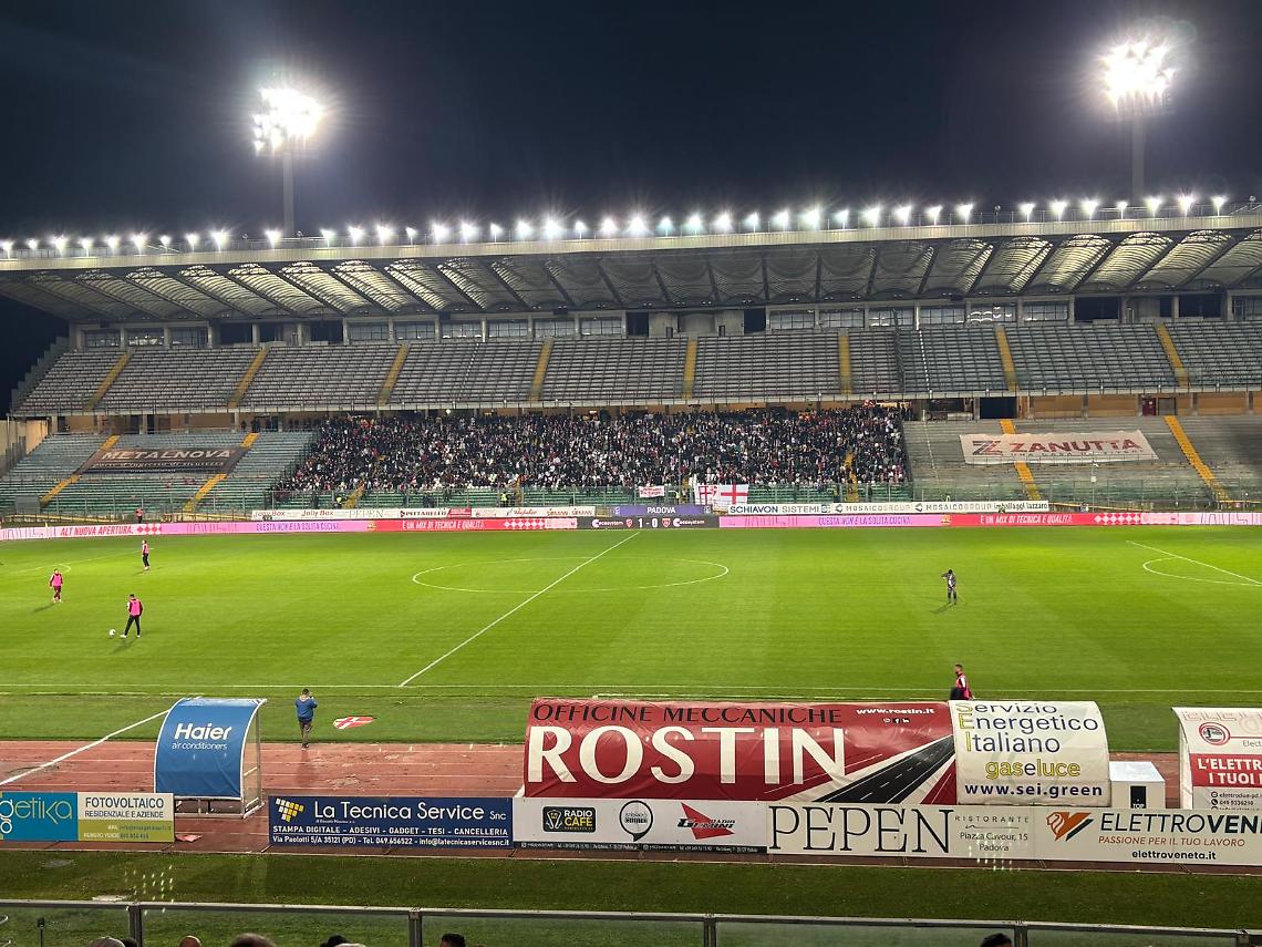 Padova-Clodiense: i lagunari riaprono la partita, è 2-1
