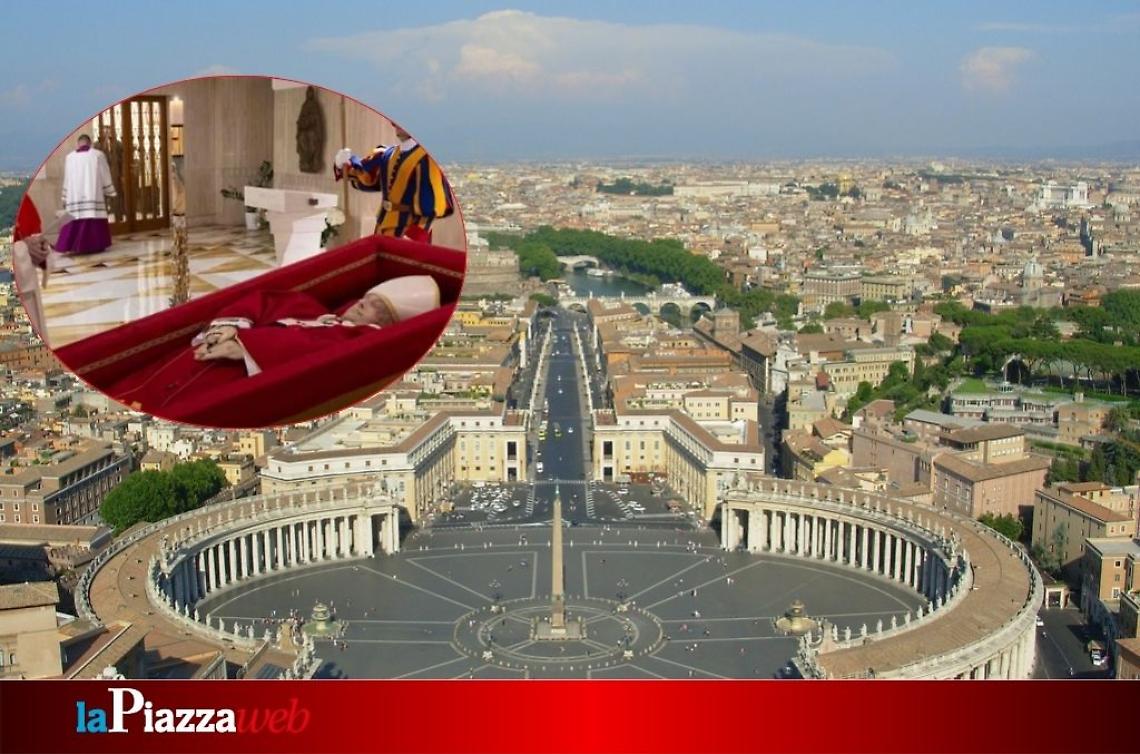 La salma di Papa Francesco è a San Pietro per l'omaggio dei fedeli